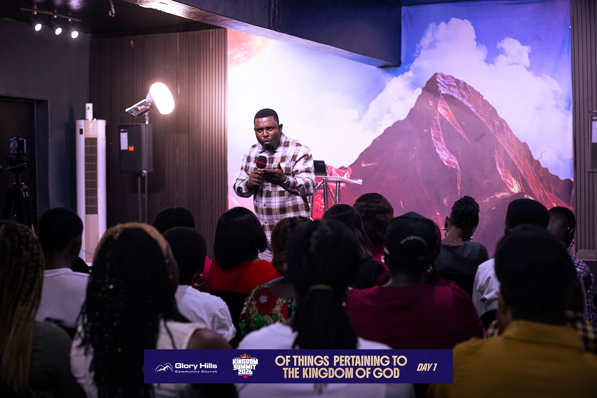 Pastor Tobi Omojowo ministering at Kingdom Summit